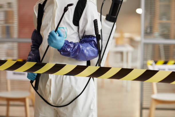 Professional Hoarding Cleanup technician working in Princeton, IL